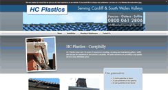 Desktop Screenshot of hc-plastics-caerphilly.co.uk